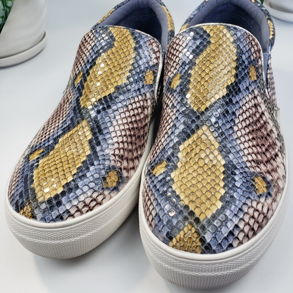 Steve Madden Sneaker Python Snake Print Skater Lo… - image 2